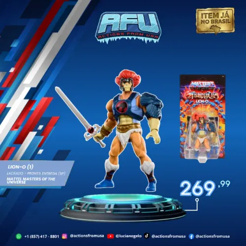 Masters Of The Universe X Thundercats - Lion-O