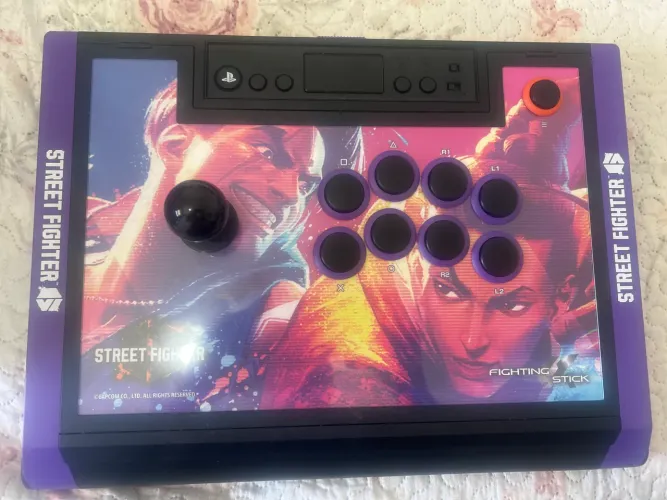 Controle Arcade Hori Alpha Street Fighter 6 Para Ps5 Ps4 Pc