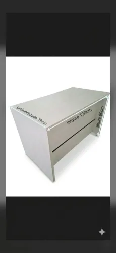 Mesa/Escrivaninha em marcenaria MDF