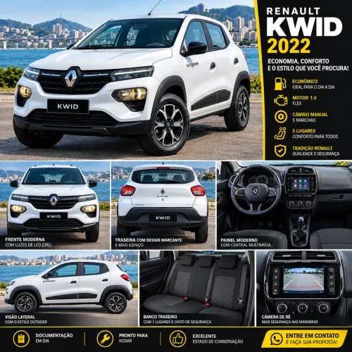 Renault Kwid Outsider 1.0 Flex 12V 5P Mec. 2021