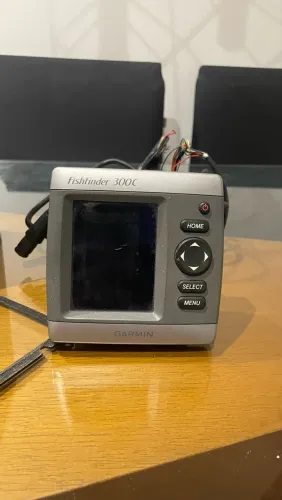Sonar Garmin Fishfinder 300C Pesca + Chicote Original