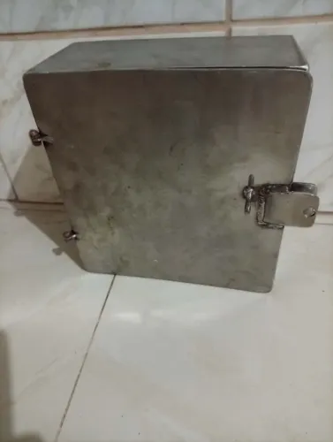 Cofre artesanal caixa em metal
