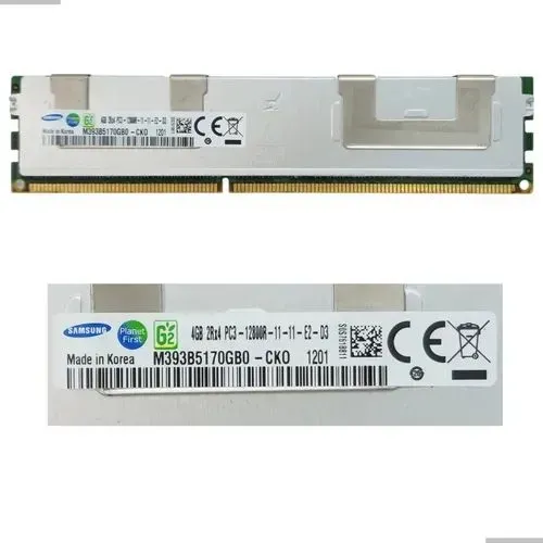 Kit 2 Memorias Ram DDR3 4GB ECC (8gb)