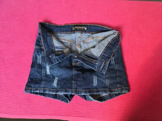 4 shorts jeans semi novo número 36 e 38