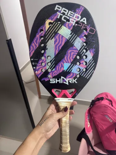 Raquete SHARK PREDATOR PRO 2024 3k carbon