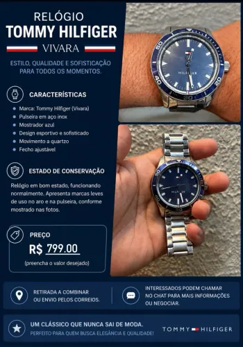 Relógio THOMMY