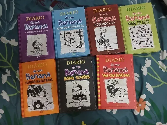 Coleção Diário de um Banana - Volumes 5 ao 11 | 7 Livros | Bom Estado | Ótimo Preço