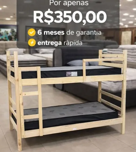 PROMOÇÃO BELICHES DIRETO DA FÁBRICA<br>(colchão a parte)