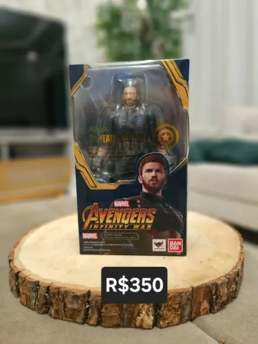 Capitão América Infinity War SH Figuarts 