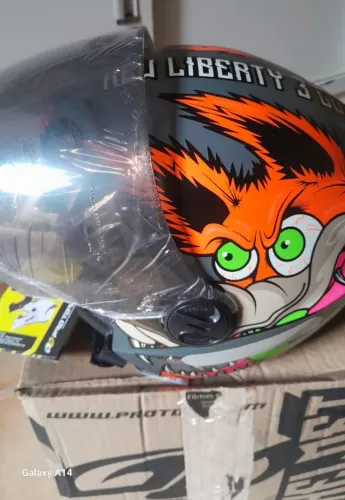 CAPACETE COYOTE CINZA 58