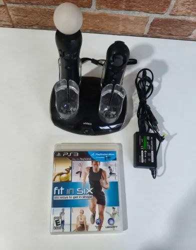 Kit PlayStation Move com base de carregamento 