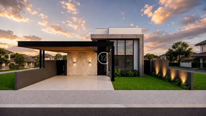 Casa térrea em construção com 3 quartos à venda, 176 m² por R$ 1.400.000 - Reserva Ruda -