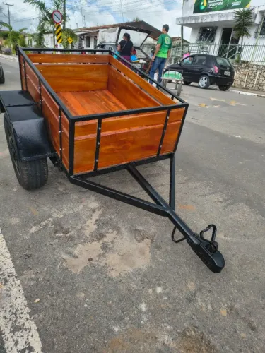 Carrocinha reforçada p/ Moto