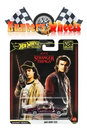 Hot Wheels Premium Pop Culture Stranger Things Bmw 733i 1983