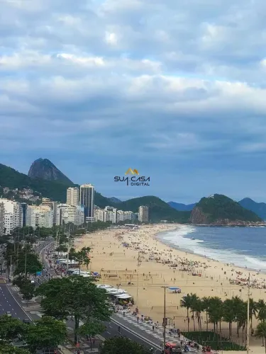 Copacabana |Apartamento à venda com 232m²| Frontal mar | 4 quartos (1 suíte) REF: IPAP5411