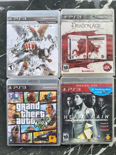 Vendo Jogos do PlayStation 3