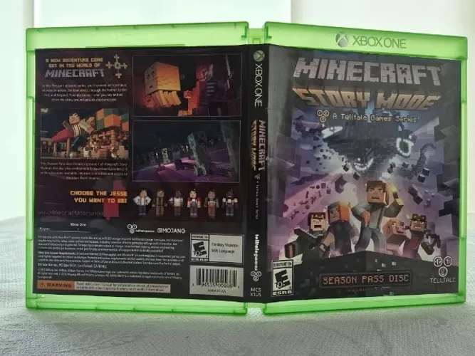 Minecraft Story Mode Season Pass Disc Xbox One Original