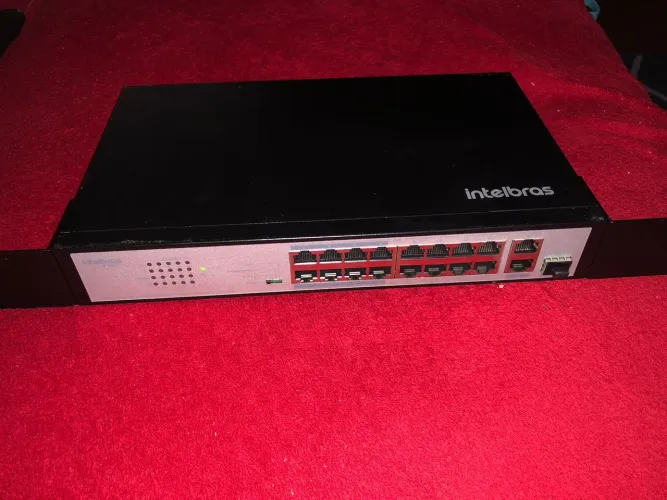Switch POE 16 portas Intelbras 