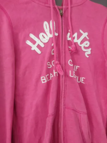 Casaco Hollister rosa