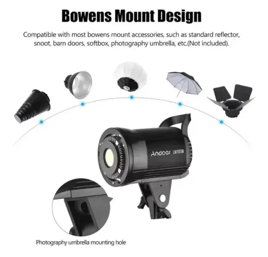 Tocha de Led para videomaker e fotografo