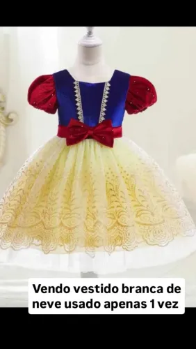 Vestido branca de neve 