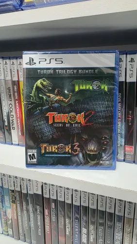 Jogo Turok collection ps5 midia física 