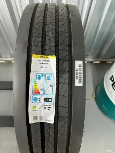 Pneu 275/80R22.5 Dunlop sp320 liso