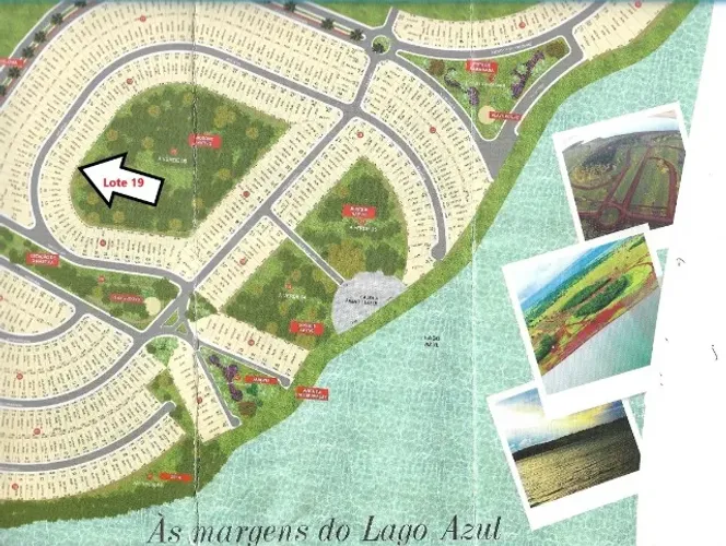 TERRENO 362,67 m² EM SÃO SIMÃO/GO NA BEIRA DO LAGO