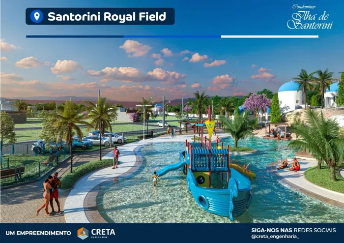 Ilha de Santorini Terrenos com Financiamento Direto pela Construtora