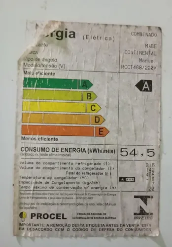 Geladeira Continental