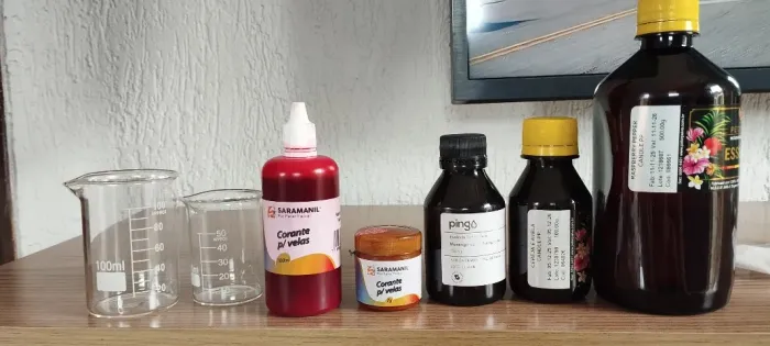 Kit velas aromáticas saboaria
