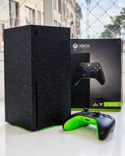 Xbox Series X 2TB - Galaxy Edition Perfeito!