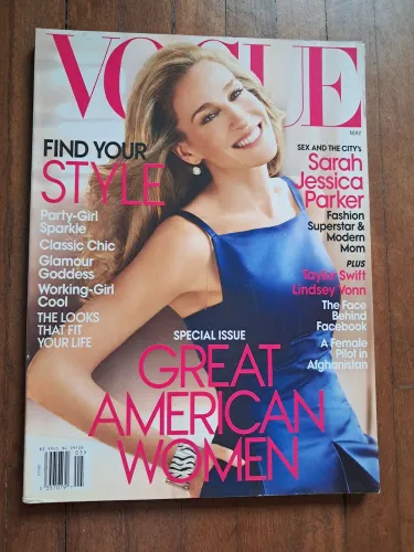 Revista vogue sarah jessica parker importada sex and the city