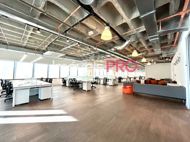 Laje Corporativa Plug & Play em prédio AAA na Vila Olímpia