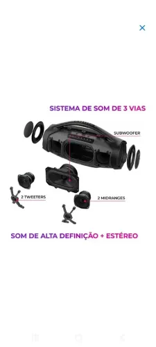 Vendo caixa de som