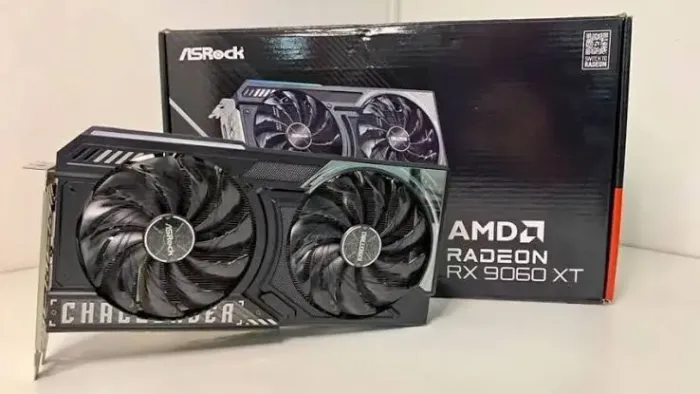 Placa de Vídeo ASRock RX 9060 XT Challenger OC 16GB - Na Garantia