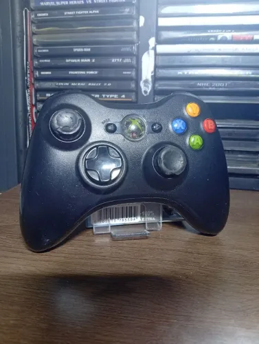 Controle Xbox 360 preto