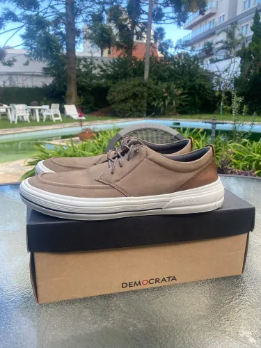 dockside/sapatênis democrata masculino marrom
