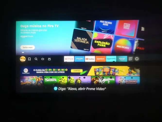 TV Samsung 43 com Alexia por voz. 350$