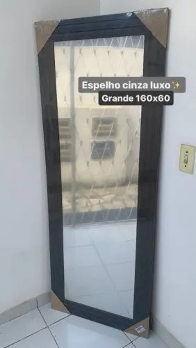 Espelho gigante 1.60x60 tamanho 