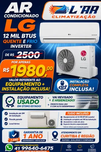 VENDO AR CONDICIONADO + INSTALAÇÃO INCLUSA