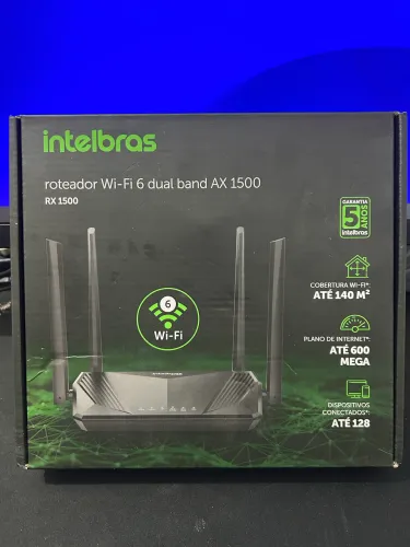 Roteador intelbras rx 1500