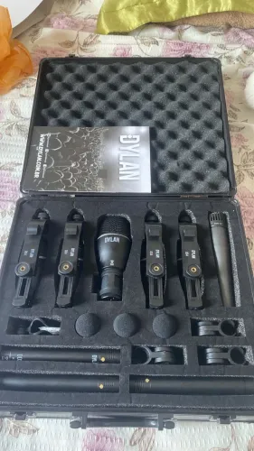 Kit Microfone Bateria DYLAN DD-9