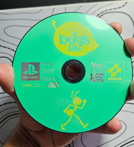 Vida de Inseto PS1 Japonês Somente Disco