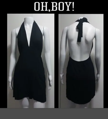 OH BOY! Vestido preto - P