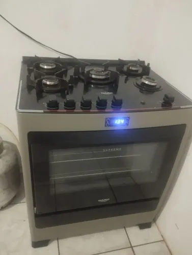 Vendo fogão Dako supreme, timer, mesa de vidro 5 bocas 