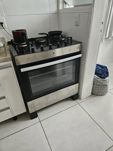 Fogão inox 5 bocas - Itatiaia