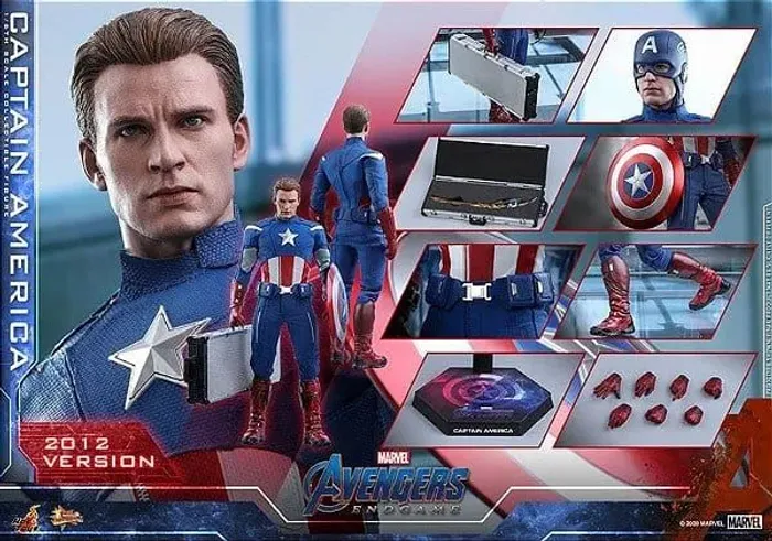 Capitão América 2012 - Hottoys 1/6