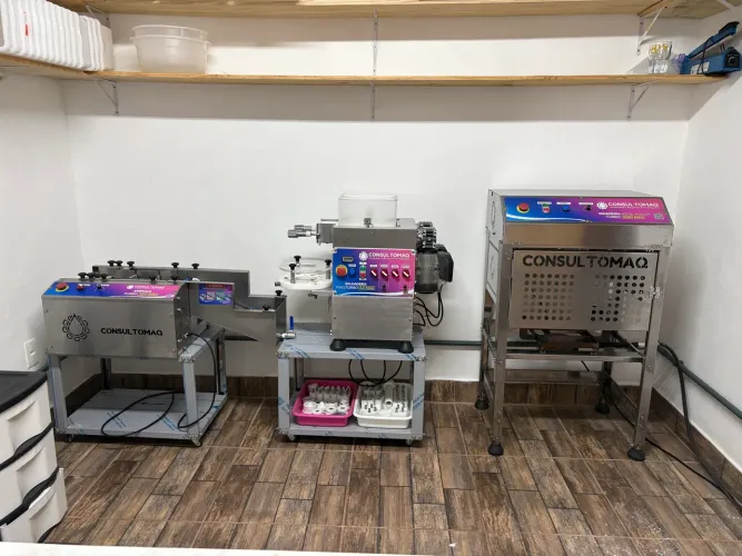 Fábrica de salgados completa