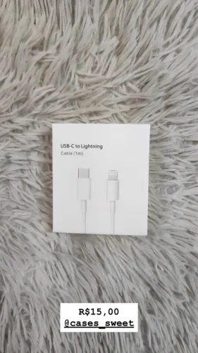 Cabo USB-C para Lightning 1M